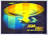1992 Star Trek Next Generation(TNG) Hologram Card 05H  