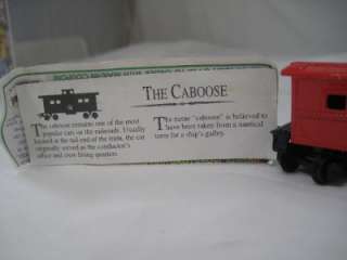 Shell Gasoline Caboose Advertising Collectors Display Train Car  