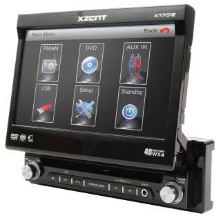 XZENT XT7012 Autoradio mit Touchscreen  DVD CD  USB  