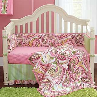 My Baby Sam Paisley Splash 4 pc. Baby Bedding : crib bedding sets 