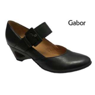 GABOR Pumps Spangenpumps schwarz 2129127 Größe 40 EU