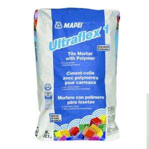 Mapei Ultraflex 1 50 lb White Mortar with Polymer 0060049 at The Home 