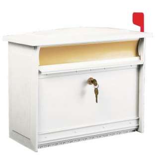 Gibraltar Mailboxes Mailsafe Wall Mount Security Lockable Mailbox 