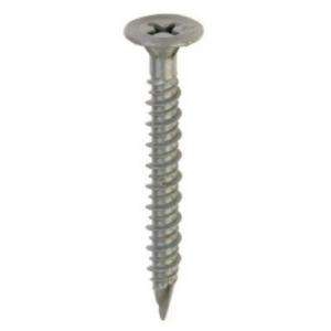  High LowPolymer Coated Flat Head Phillips Cement Board Screws 150 Pack