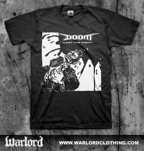 DOOM Lost The Fight T shirt (ENT Discharge Disrupt Crust)  