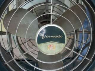 VINTAGE VORNADO MOBILE STAND FAN 2 SPEED 1950S MODEL 38R2 1  