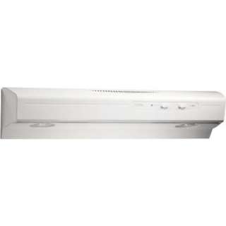 NuTone Allure I Series 30 in. Convertible Range Hood in White WS130WW 