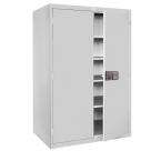   Freestanding Steel Cabinet in Dove Gray Reviews (7 reviews) Buy Now