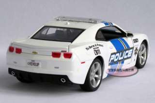New Chevrolet Camaro Police Car 1:24 Alloy Diecast Model Car With Box 