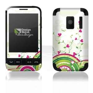 Design Skins für weitere Handys Vodafone 845   Ivy Hearts Design 