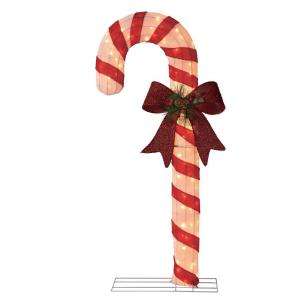 Home Accents Holiday 60 In. Tinsel Candy Cane TY169 1114 1 at The Home 