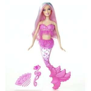 Barbie Meerjungfrau mit Farbwechsel pink  Spielzeug