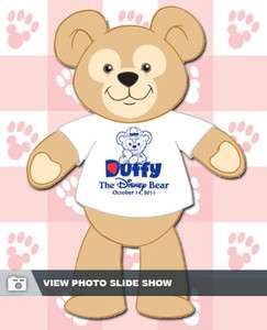 DISNEY DUFFY BEAR PASSHOLDER LE 1000 T SHIRT T SHIRT 1 YEAR 