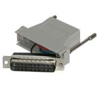 Cables To Go RJ 45 DB25/Male Modular Adapter   Gray