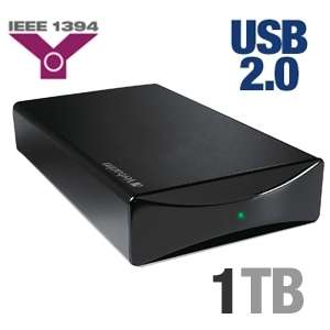 Verbatim 96639 Desktop External Hard Drive   1TB, USB 2.0, 2x FireWire 