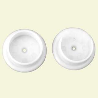 Closet Pro 1 3/8 in. White Closet Pole Sockets (2 Pack) RP 0037 25 at 