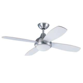 Designers Choice Collection Aviator 42 in. Satin Nickel Ceiling Fan 