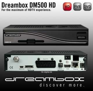 DREAMBOX 500 HD PVR LINUX Sat Receiver DM500 HDTV 800  