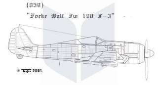 Trojca Focke Wulf FW 190 im Detail, Band 2  Modellbau   