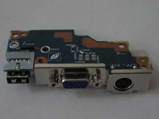 Toshiba Tecra M4 VGA / USB Board FBRCN2 P000437640  