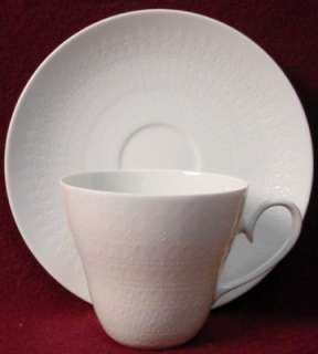 ROSENTHAL china ROMANCE motif pattern CUP & SAUCER Set 2 5/8  