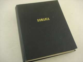 Romania Minkus Album 600+ Stamps 1859 1980 + Occupation + Moldavia 