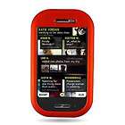   Coated Cover Orange Faceplate Case For Verizon Sharp Kin 2 Two Phone