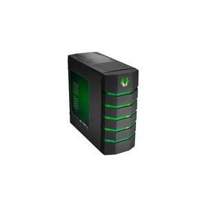   PC Gehäuse Big Tower Venom grün LED  Computer & Zubehör