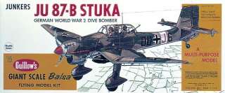 Stuka 3/4 scale Plane Kit Holzbausatz 870mm  