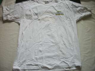 White ARIZONA ICE TEA Logo Tee Shirt Made in USA XL  