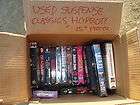 15+ suspense horror classic VHS tapes cassettes used Jurassic Park 