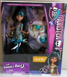 Monster High Ghouls Rule Halloween Costume Cleo de Nile Doll  