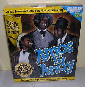 Amos N Andy Collectors set 5 cassettes & book 