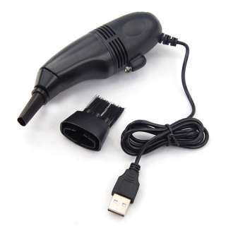 Mini Turbo USB Hoover/Vacuum Cleaner for Laptop PC Computer Keyboard 