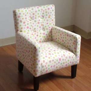 4D Concepts Floral Tufted Kids Chair