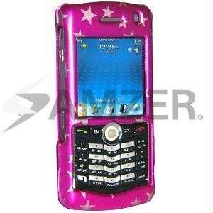  Amzer Stars Pink Snap On Crystal Hard Case Cell Phones 