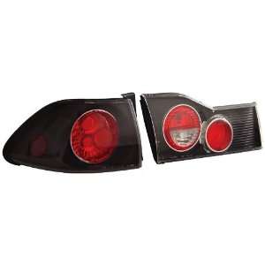 Anzo USA 221027 Honda Accord Black Tail Light Assembly   (Sold in 