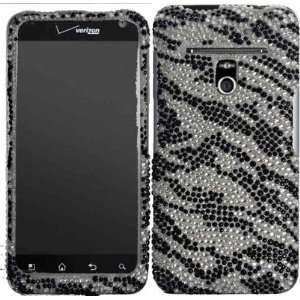  Zebra Full Diamond Bling Case Cover for LG Revolution 