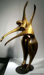   Robert Holmes Dancers II Bronze Sculpture (s) C. 1990 Hand 