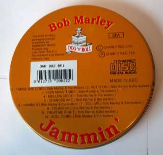   Bob Marley Jammin CD in Dog n Roll Collectible Tin Harmony 