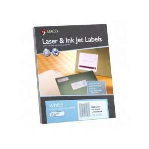  Chartpak White All Purpose Labels MACML8100 Office 