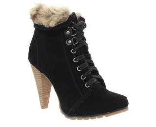 Womens High Heeled Hiker Style Ankle Boots   Various Styles  