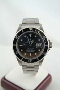 Rolex Submariner Automatic Black Dial Mens Stainless Steel 16610 