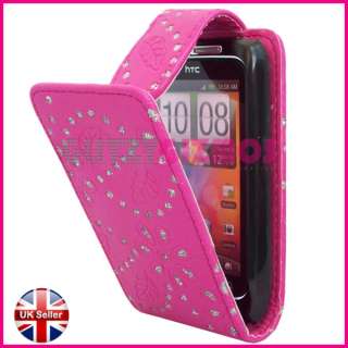 DIAMOND BLING CASE COVER FOR HTC WILDFIRE S  