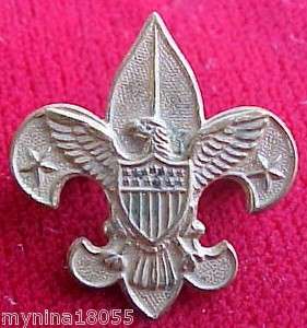 Vintage Boy Scout Insignia Pin Patent 1911  
