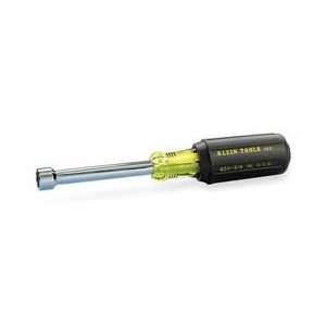 KLEIN TOOLS Nut Driver, Hollow, 3/8 In, 3 In Shank