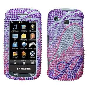  Angel Wing Diamante Protector Cover for Samsung A877 