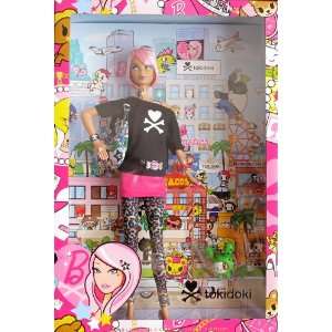  TOKIDOKI BARBIE DOLL Collector GOLD LABEL w Cactus Pup 