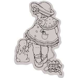   Cling Rubber Stamp 4X5 For Goodness Sake 