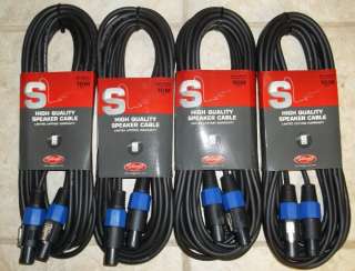   ) Speaker Cables with 16 gauge cable with SPK to SPK plug connections